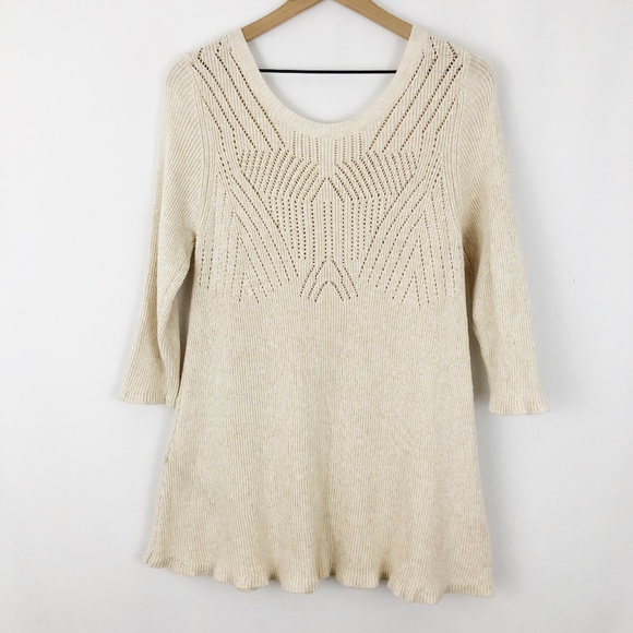 Anthropologie Sweaters - Anthropologie Knitted & Knotted Cashmere Sweater